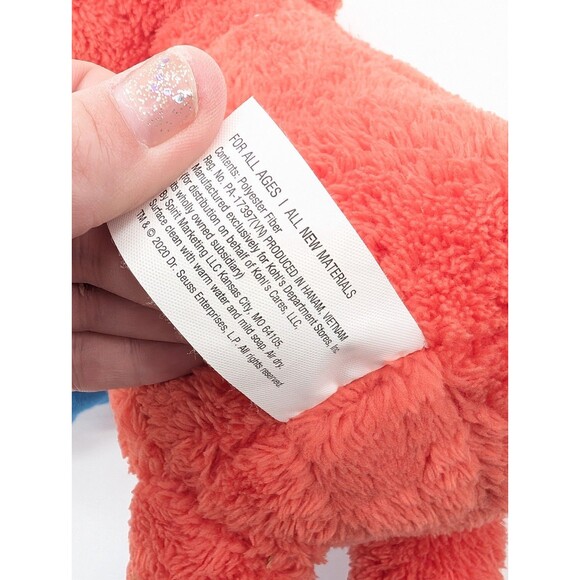 Dr Seuss Character Plush Toys Set of 3 Horton Hears a Who Lorax Fox in Socks - Picture 5 of 8